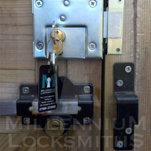 Example of a Gate Lock